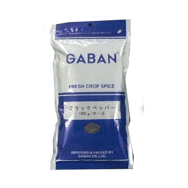 GABAN Black Pepper Hole, 14.1 oz (400 g), 03. Long-term Shortage, Stock Not Determined, 1 Bag