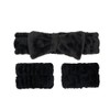 Oz Essentials Headband & Cleansing Wrist Band - Black Bundle