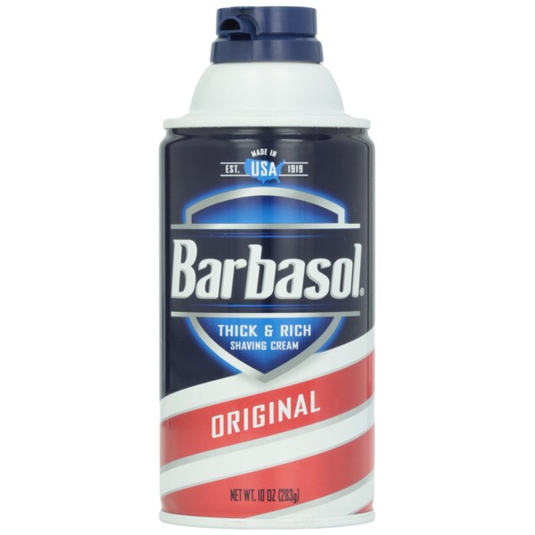 Barbasol Shaving Cream, Original, 10 oz