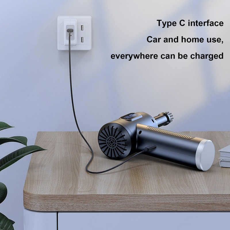 Electric Air Duster 3 Gear Adjustable Maximum 50000RPM 6000mAh Rechargeable