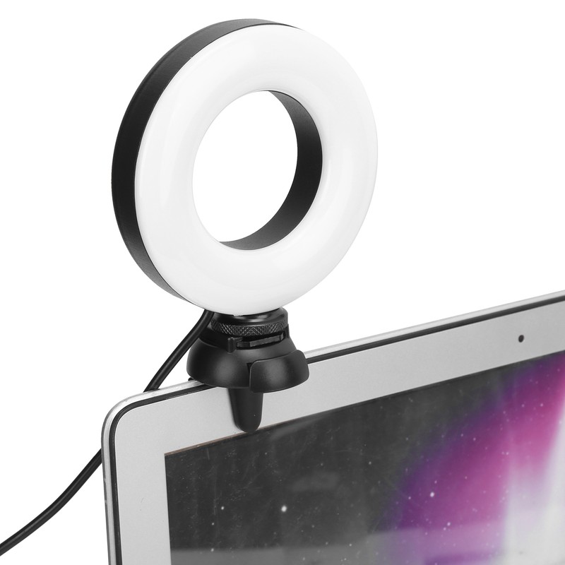 YT‑48 4in Round LED Fill Light for Online Meeting Live