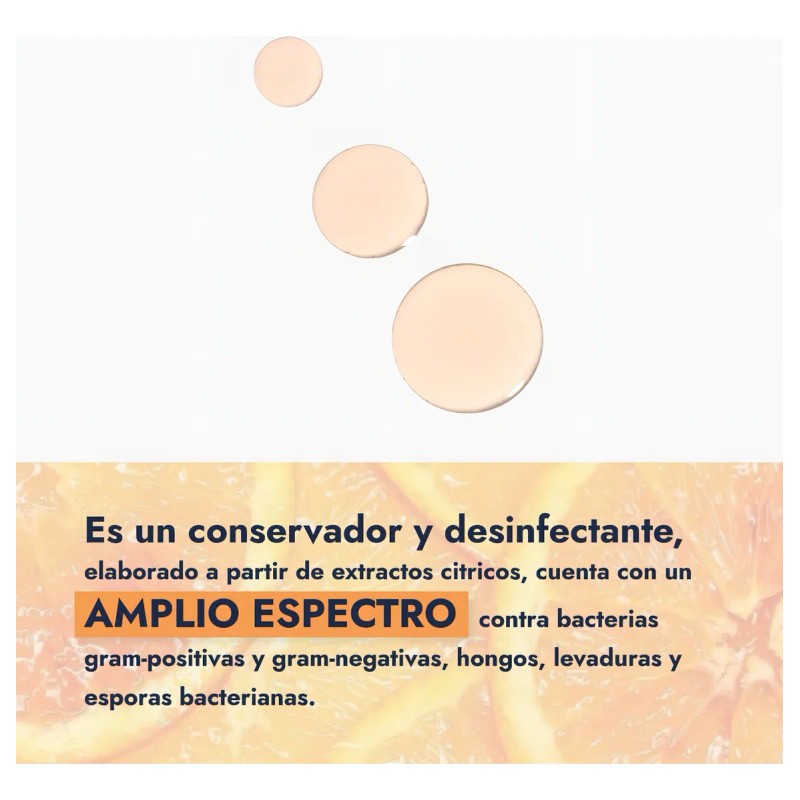 Citrol K Conservador cosmetico a base de extractos Cítricos Kosher,