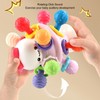 Baby Sensory Teether Toy Balls Chew Teething Ball Rattle Grasping