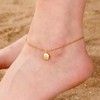 QJLE Initial Gold Anklets for Women Waterproof Womens Anklet Ankle