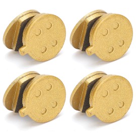 SPYMINNPOO 4 Pair Scooter Disc Brake Pad, Electric Scooter E Round Copper Brake Pad Replacement