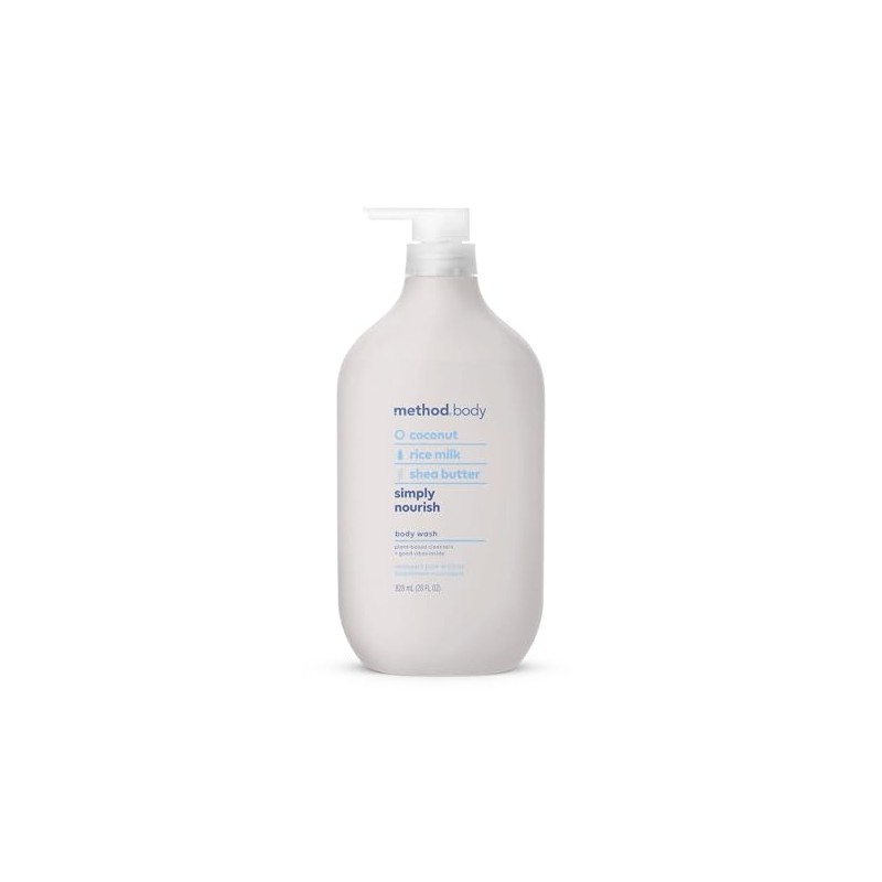 Method Body Wash, Simply Nourish, Paraben and Phthalate Free, 28