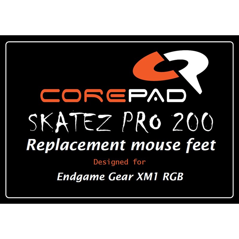 Corepad Skatez PRO 200 Replacement Mouse Feet for Endgame Gear