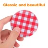 Angoily 40 Pcs 63 mm Mason Jar Lids, Leak Proof
