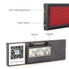 Red Programmable Scrolling SMD LED Name Badge,11x44 Pixels, Support Multi-language,for