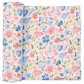 Mud Pie Secret Garden Muslin Swaddle