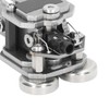 Mini CW Key Double Paddle Telegraph Key Stainless Steel Automatic