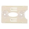 Gatuida Windshield IC Card Holder, Plastic Badge Holder with Suction