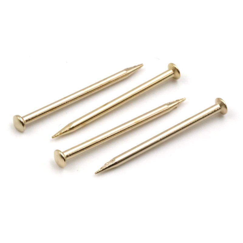 Design61 100 x Steel Pins Steel Nails Skirting Board Pins