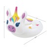 Unicorn Inflatable Swim Ring Pool Float, Kids Ages 3 to