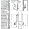Smart Deadbolt Lock, SCYAN D7 Fingerprint Deadbolt with Touchscreen Keypad,