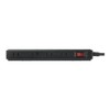 BUFFALO BSTAPSDC820BK 2/3 Pin Power Strip 4+ 4 Outlet Type,