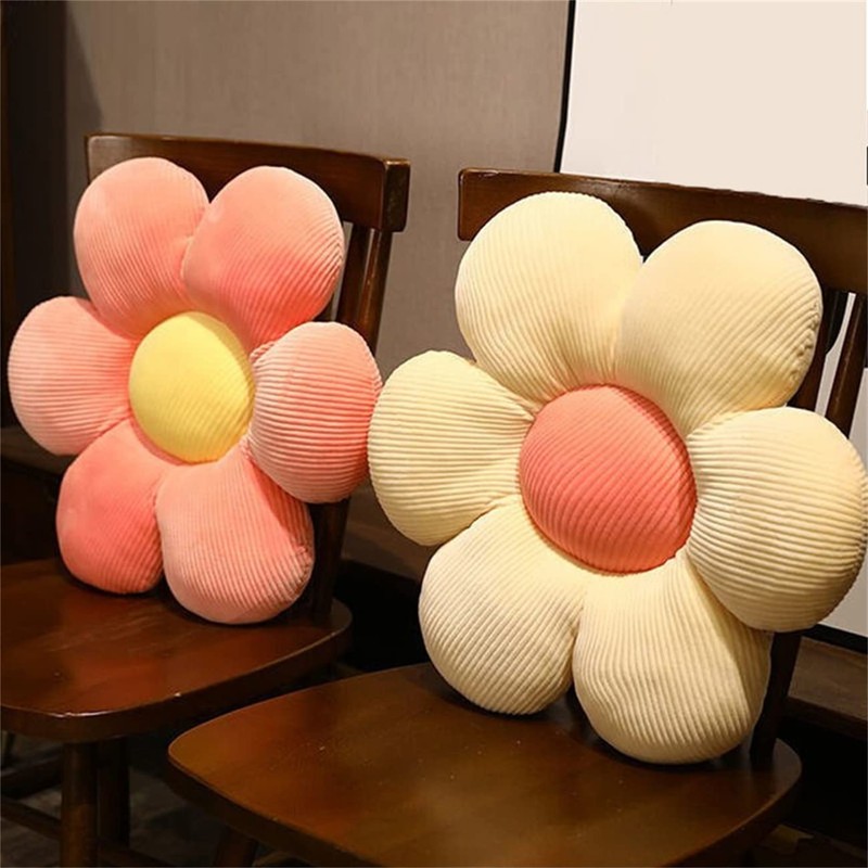 WYIKE Flower-Shaped Cute Pillow, Flower Cushion, Reading Pillow and Leisure