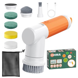 Elektrische Reinigungsbürste, vielseitig einsetzbar und für verschiedene Oberflächen, IPX7