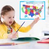 10pcs United States Map Easy to Read USA Ideal Wall