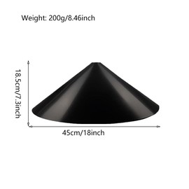 TopHomer 18 Inch Squirrel Baffle for Wrapping, Squirrel Proof Baffles, Universal Squirrel Proof Bird Feeder for Protection Bird Feeder and Bird Feeder Bowls