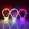 JYWJ Bulb Neon Light,USB or 3-AA Battery Powered Neon Signs,LED