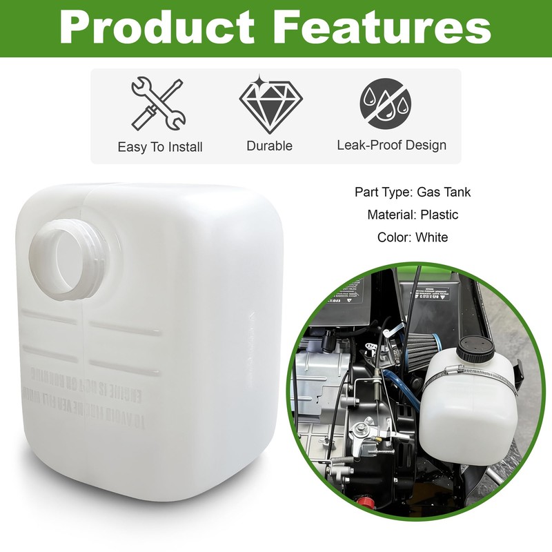 Jetuplusllc Semi-Clear Gas Tank Fit For Arctic Cat Kitty Cat