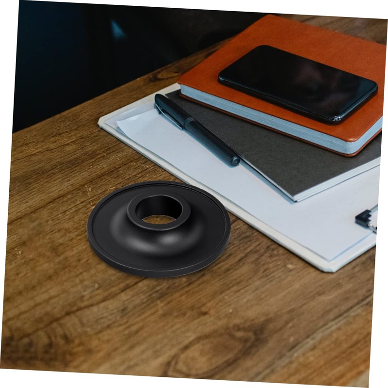 jojofuny 2pcs Aluminum Alloy Speaker Base for Stand Solid Support
