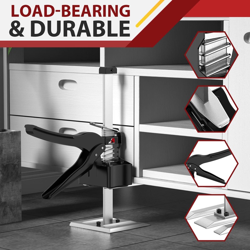 JANNIRESS Labor Saving Arm Jack Handle 2 Pack,12 in Construction,Multifunctional