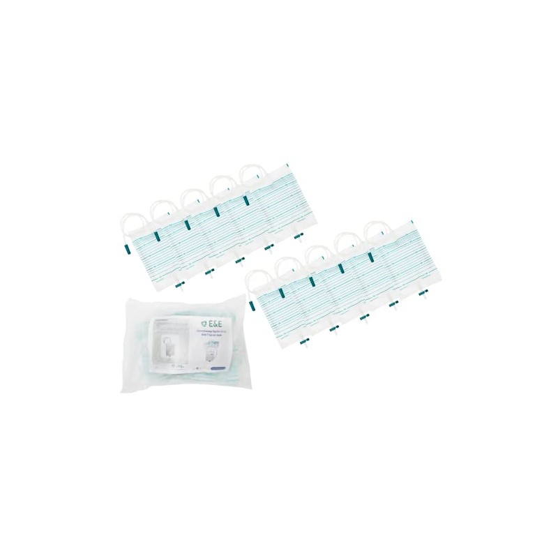 E&E Medical Supplies Ltd. 25pcs Pack E&E 2000ml Urine Drainage