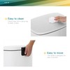 Kitchen Trash Can with Lid for Office Bedroom Bathroom Step