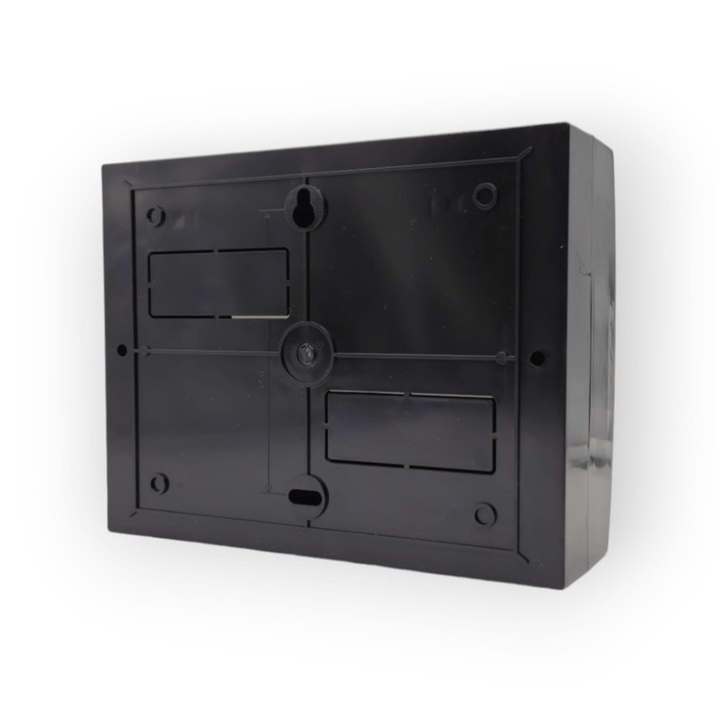 Fuse Box with 12 Modules Black