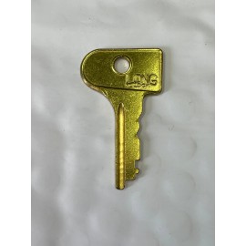 Vintage Long Lock Luggage Key #S1, Steamer Trunk, Suitcase, Briefcase...NE