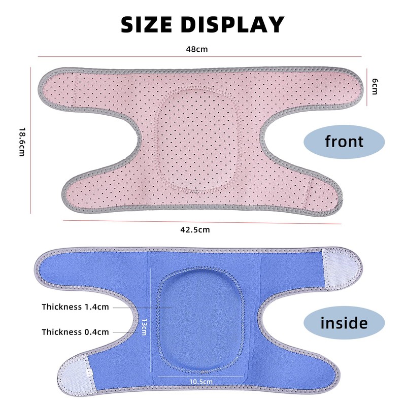 Knee Pads for Work & Sports - Thick Sponge Cushion,