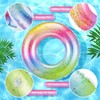 Adult Inflatable Sequin Swimming Ring, Large Summer Swimming Ring, Inflatable