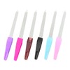 Stainless Steel Nail Files (6 Pack), Professional Nail File Set