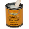 General Finishes Enduro RTM Water Based Wood Stain, 1 Quart, Tint White