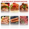 GVODE Meat Grinder & Sausage Stuffer - 2800W Max Power,