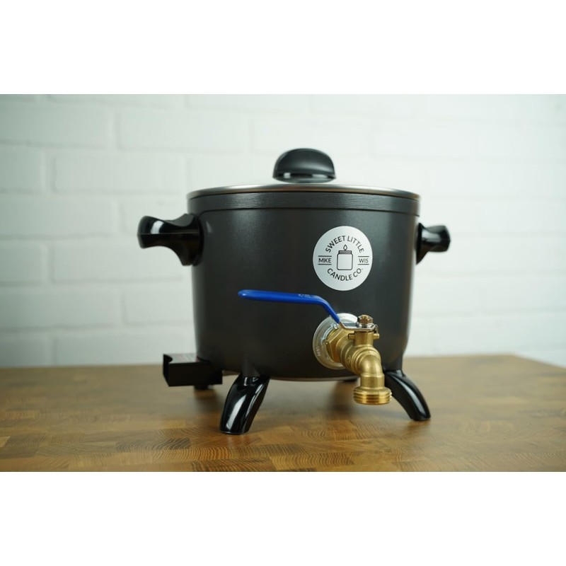 Wax Melter for Candle Making, Easy Turn Handle, USA Tested,