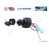 LLD_TK Ignition Key Switch for Tohatsu Nissan Outboard 8 9.8