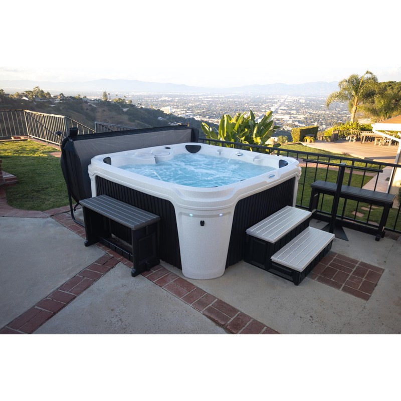 Confer Plastics Two Tier 36" Wide Deluxe Hot Tub Step.