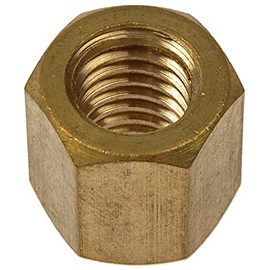 Dorman 680-106 Hex Nuts - Stud (Brass and Steel) - 7/16-14 In., 25 Pack