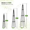 Alisisfores 5.2 FT Obelisk Trellis for Climbing Plants,Garden Trellis with