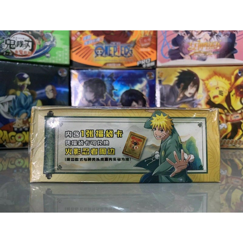 SEALED Naruto Trading Card Booster Box Orange CCG TCG Sakura