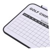 BESPORTBLE Erasable Golf Scoreboard Lightweight Plastic Scorebook Holder Double-Sided Writing