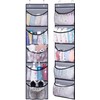 MISSLO 2 Pack Over the Door Storage Hanging Organiser with