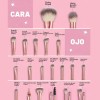 Brochas Maquillaje Profesional Y Herramientas Cosméticas 42