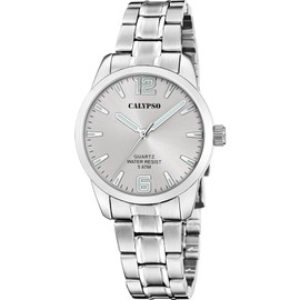 Calypso Dress Watch K5867/2, silver, Bracelet
