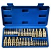 ATE PRO.USA 32pc ATE PROFESSIONAL HEX ALLEN BIT SOCKET SET 1/4 3/8 1/2" DR. SAE METRIC 88226