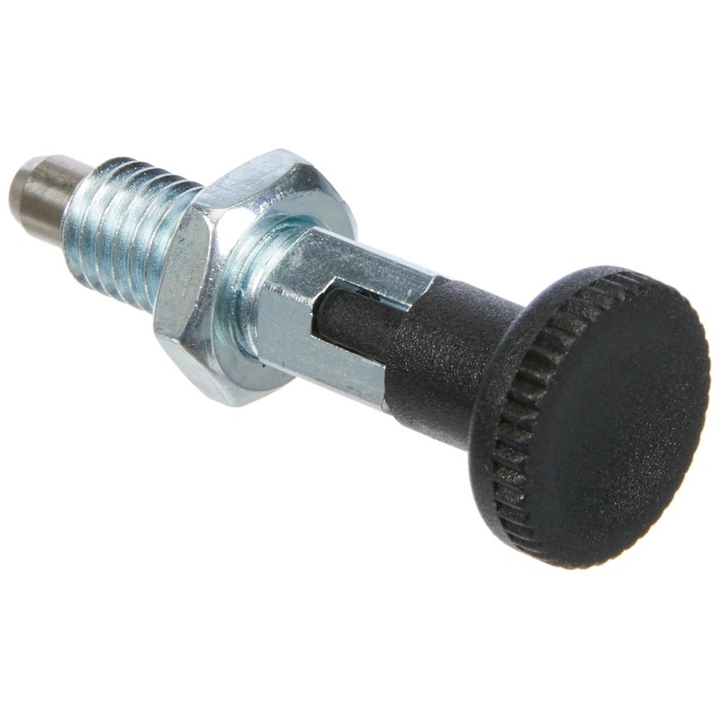 Ganter Normelemente GN 717-5-M8-CK-ST - Locking Bolt, Silver, Pack of
