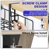 Under Desk Cable Management Tray, 31.5'' No Drill Steel Cable